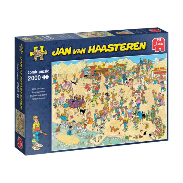 Puslespil af JVH "Sand Sculptures" 2000 Brikker