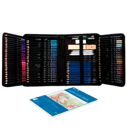 H&B Komplet Tegnes�t i Etui - 145-Dele