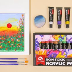 Mobee - Akrylmaling 12-Pak