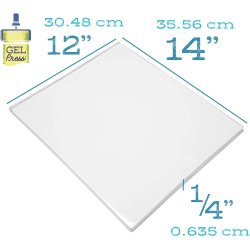 Gel Plate 30,48 x 35,56 cm