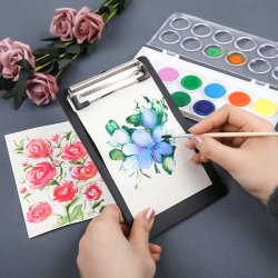 Mobee Akvarelst i Plastikske - 12-Pak