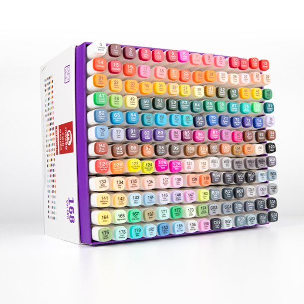 Mobee -  168-Stk Pro Twin Marker