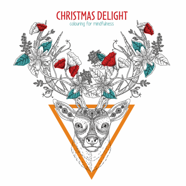 Christmas Delight - Colouring For Mindfulness