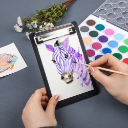 Mobee Akvarelst i Plastikske - 28-Pak