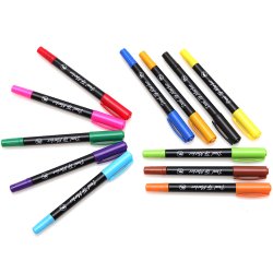Mobee - Dualtip Marker Fine &amp; Extra Fine 12-Pak