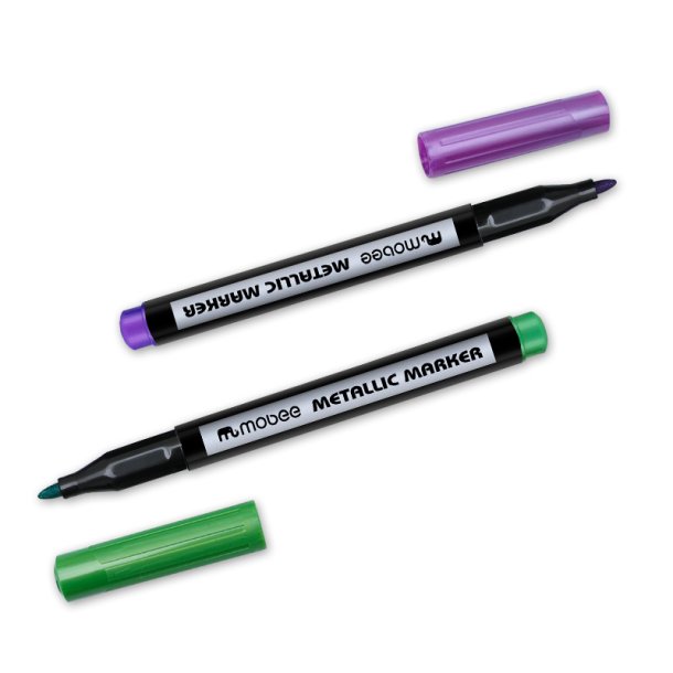 Mobee - Metallic Markers 12-Pak