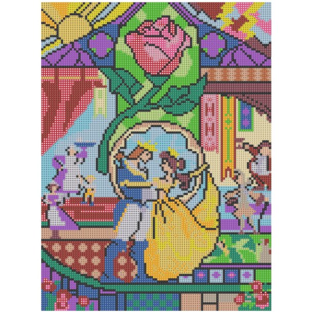 Disney Diamond painting Kit - Beauty and the Beast