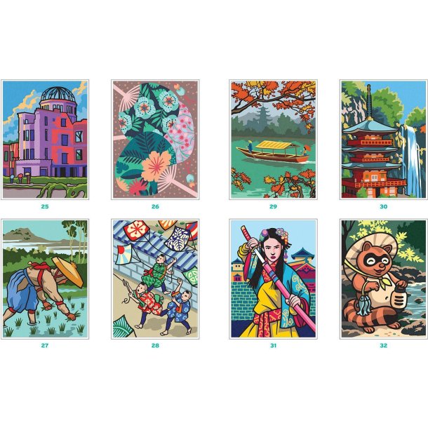 Paint-by-Numbers - Treasures of Japan