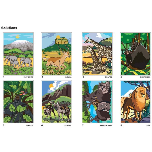 Paint-by-Numbers - Safari 