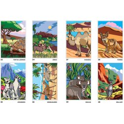 Paint-by-Numbers - Safari 