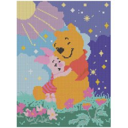 Diamond painting Disney  official - Winnie 