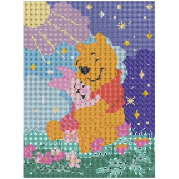 Diamond painting Disney  official - Winnie 