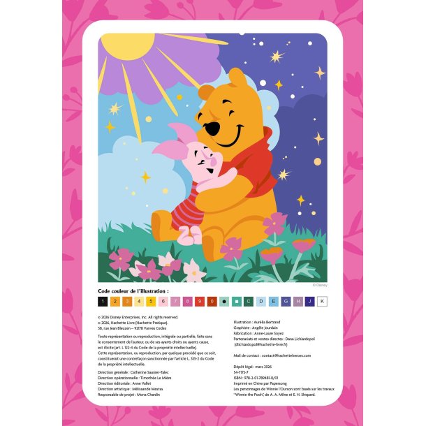 Diamond painting Disney  official - Winnie 