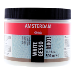 Amsterdam Hvid Gesso 500ml. 