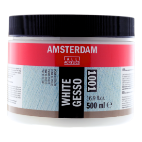 Amsterdam Hvid Gesso 500ml. 