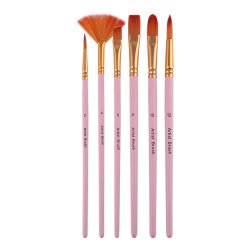 Artist Brush Penselst 6-Pak - Lyserd