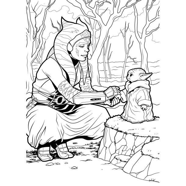 100% Grogu Mandalas, Mystery Coloring &amp; Scenes