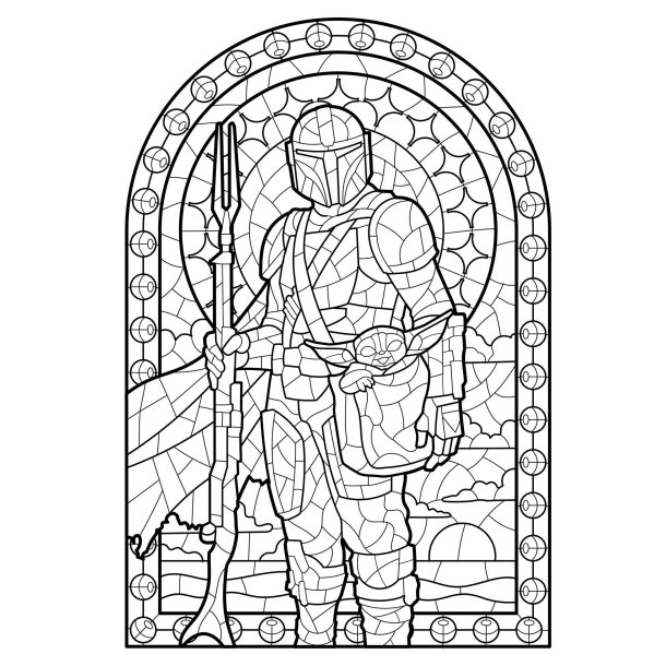 100% Grogu Mandalas, Mystery Coloring &amp; Scenes