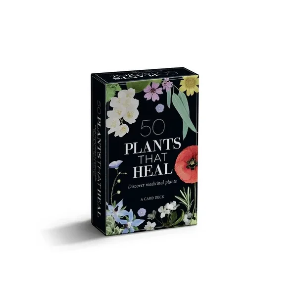 50 Plants That Heal by Franois Couplan - A card deck