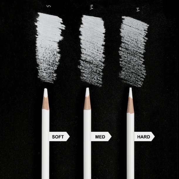 Mobee - Hvide Kulblyanter 6-Pak