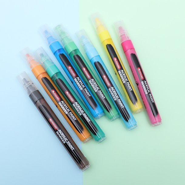 Mobee - Akryltusch Medium Tip 20-Pak