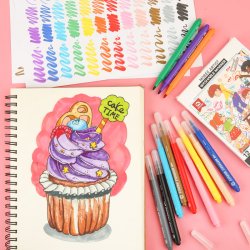 Mobee Washable Markers til B�rn, 12-pak