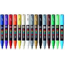 POSCA PC-1M 0,7 mm (16-pak)