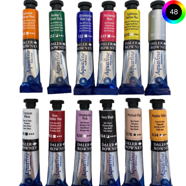 Aquafine Watercolor Tube 8ml. Gamboge hue (640)