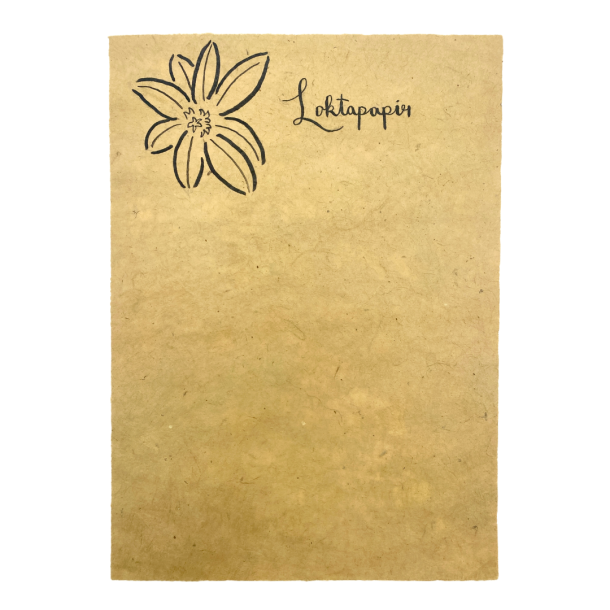 Hndlavet Loktapapir, Sand 80G - 6-pak