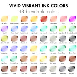 Mobee - Watercolor Brushpens 48-Pak