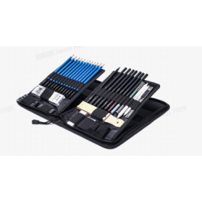 H&B Tegnest i Etui - 60-Dele