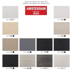Amsterdam Akrylmaling, Grey, 12x20 ML.