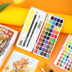 Mobee Akvarelst i Etui med Tilbehr - 50-Pak