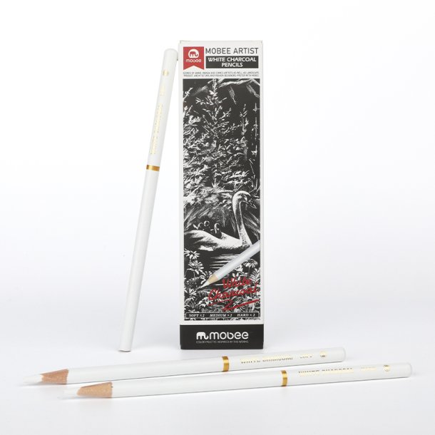 Mobee - Hvide Kulblyanter 6-Pak