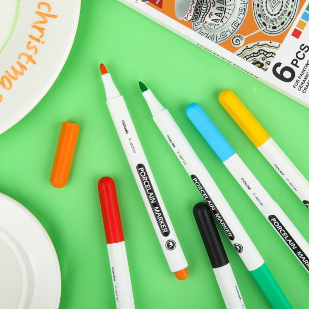 Mobee Glas- &amp; Porcelnstuscher - 6-Pak