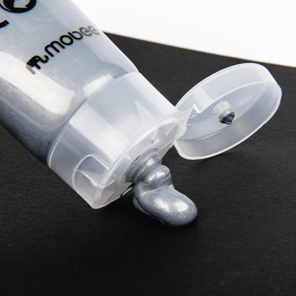 Mobee Akrylmalingst 75 ml. Metalliske Farver - 8-Pak