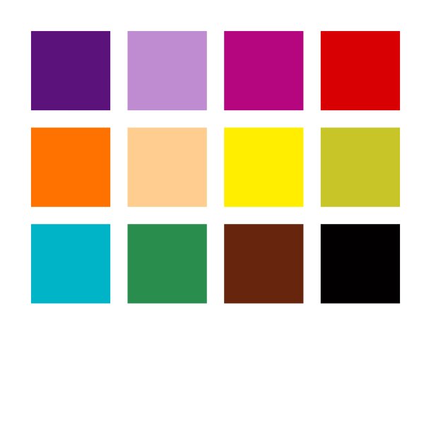 Norix Farveblyanter 12-pak