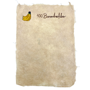 Hndlavet Bananpapir A4 Brown 90G - 6-pak