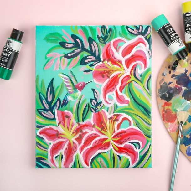 Mobee Akrylmalingst 60 ml. - 20-Pak