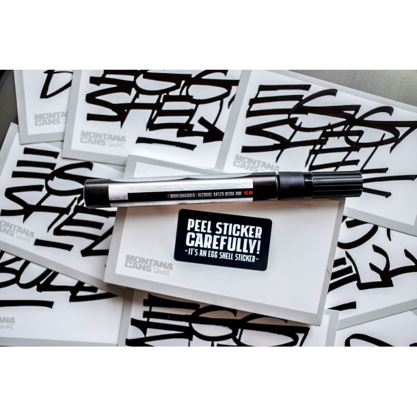 Montana Sticker Eggshell White 50-Pak