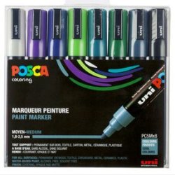 POSCA PC-5M  1,8 - 2,5 mm  (Kold) (8 stk)