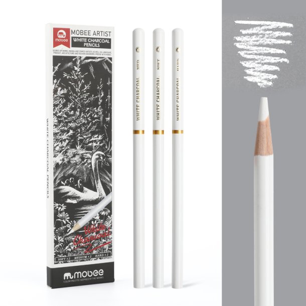 Mobee - Hvide Kulblyanter 6-Pak