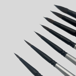 Runde pensler med Egernhr