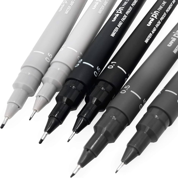 Uni pin - Permanent marker