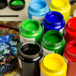 Rosa Akrylmaling 400ml.