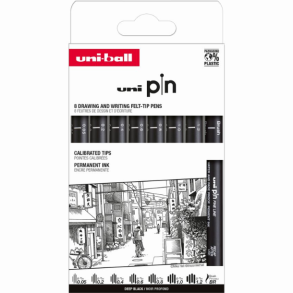 Uni pin 8-pak - Classic 2