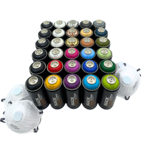 Montana BLACK set - 30 stk.