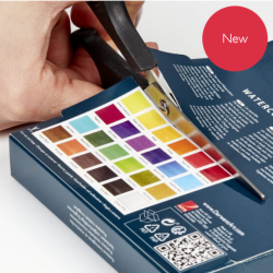 Derwent Akvarelst - 24-Pak