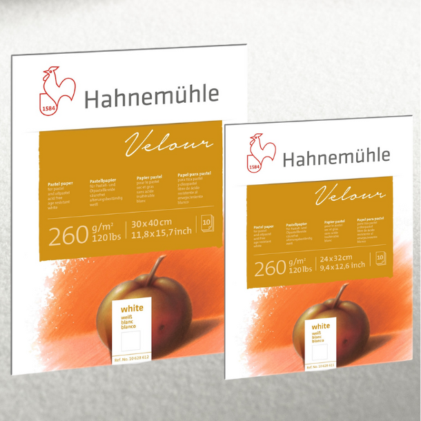 Hahnemhle Velour Pastelblok 24x32cm
