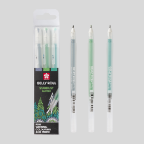 Gelly Roll Stqardust 3-Pak - Forest